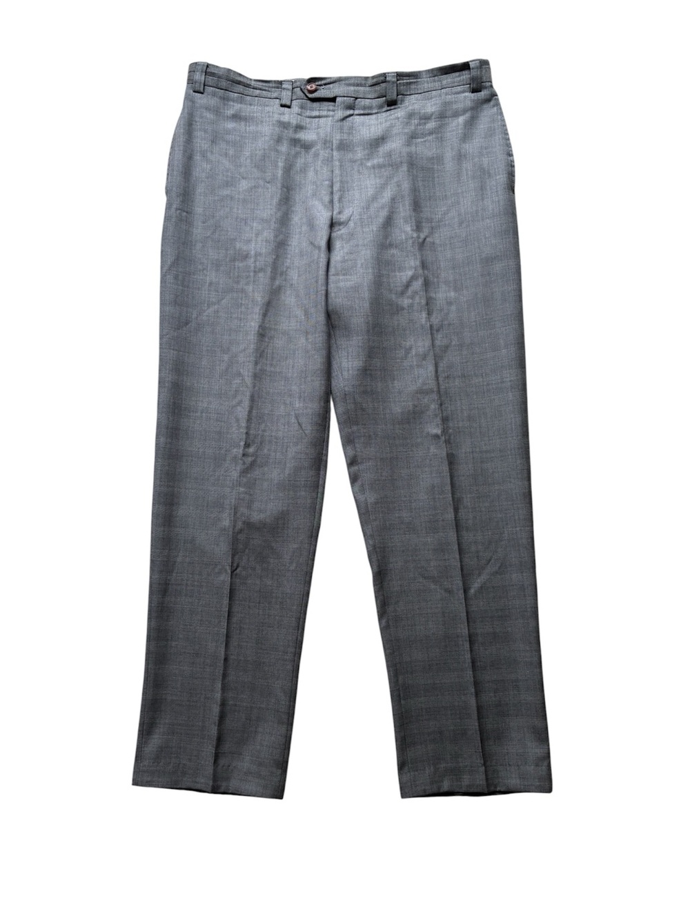 Ralph Lauren LRL Men's Gray Glen Plaid 100% Wool Dress Pants Size 38x32